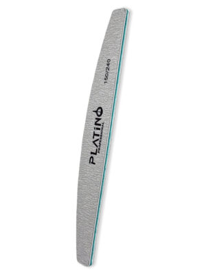 Pila Unghii Semiluna granulatia 150/240 Platino Professional