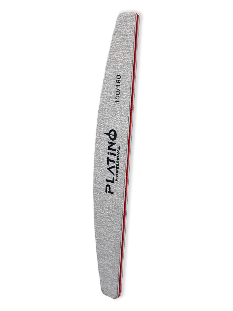Pila Unghii Semiluna granulatia 100/180 Platino Professional